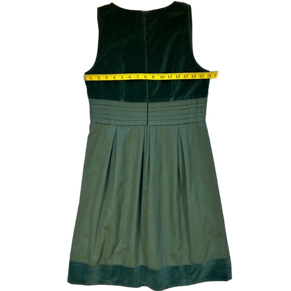 Uttam Boutique Embroidered Cotton dress, Green, Sz UK M - Picture 15 of 15